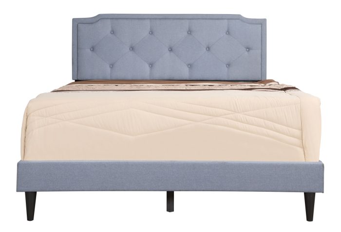 Button Tufted Bed Charming For Cozy Spaces - Image 28