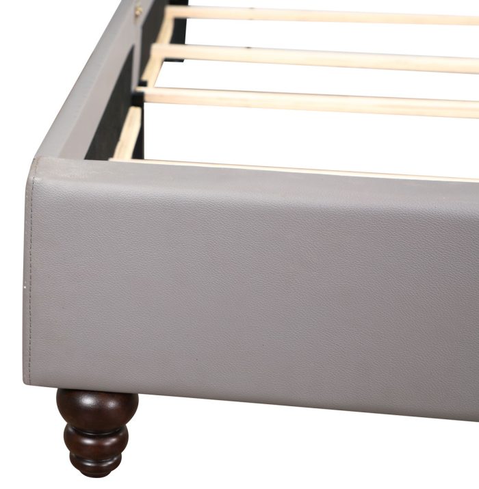 Nailhead Bed Transitional Vibrant - Image 3