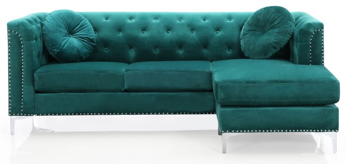 Pompano - Micro Suede Sofa Chaise - Image 11