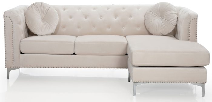 Pompano - Micro Suede Sofa Chaise - Image 3