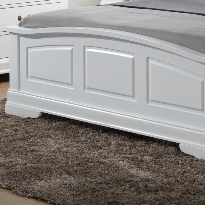 Panel Sleigh Bed Elegantly Crafted - Image 16