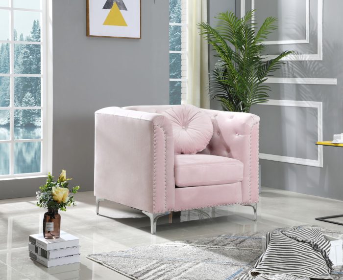 Contemporary Sloped Arm Chair - Image 4
