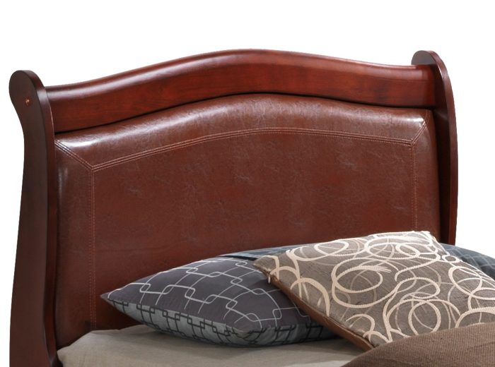 Panel Sleigh Bed Elegantly Crafted - Image 8