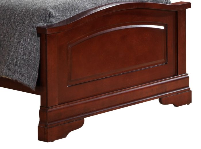 Panel Sleigh Bed Elegantly Crafted - Image 13