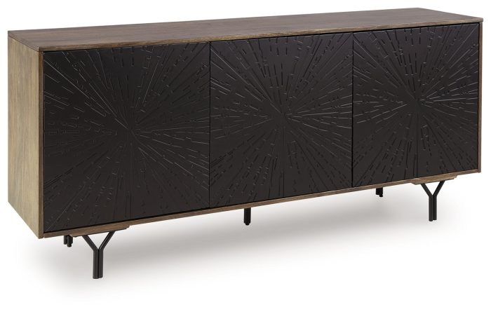 Lavinmont - Multi Brown - Accent Cabinet
