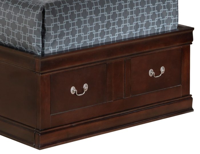 Louis Phillipe - Bookcase Storage Bed - Image 28