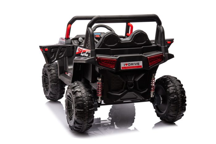 12V7A*2 30W*4 Four-Wheel Drive Leather Seat One Button Start, Forward And Backward, High And Low Speed, Music, Front Light, Power Display, Two Doors Can Open, 2.4G R / C, Seat Belt Four Wheel Absorber - Image 5