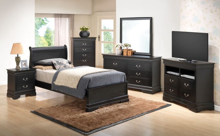 Sleigh Bed With Low Footboard - Image 6