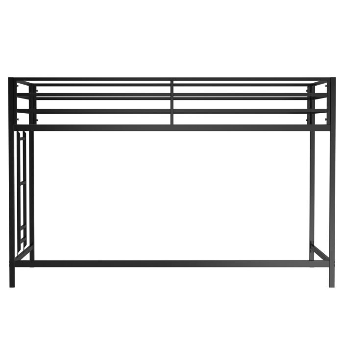 Adam - Junior Twin Loft Bunk - Black