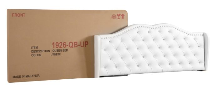 Upholstered Velvet Bed Transitional - Image 15