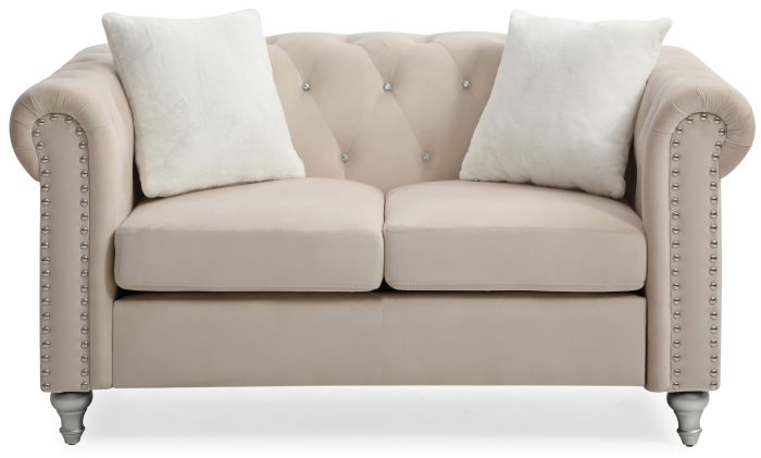 Stylish Contemporary Loveseat - Image 10