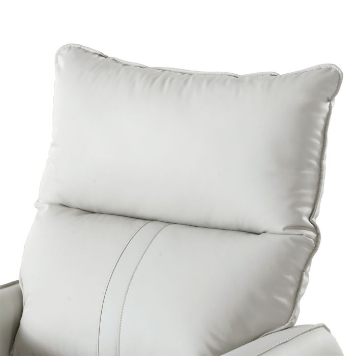 360° Modern Small Rocking Swivel Recliner Chair With Side Pocket - Image 3