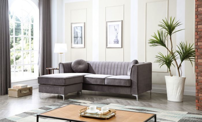 Delray - Micro Suede Sofa Chaise - Image 12