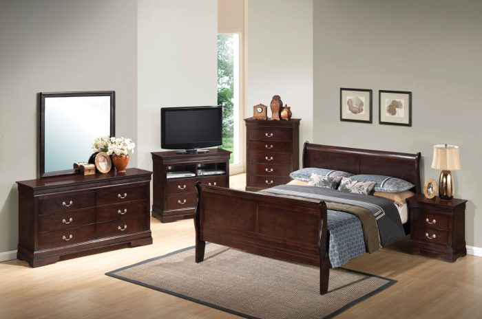 Panel Sleigh Bed - Image 7