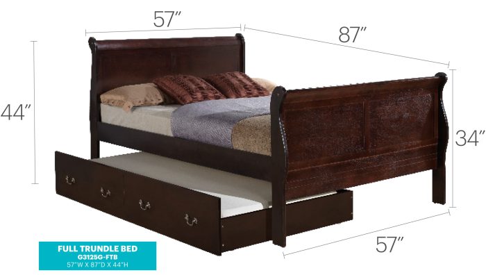 Elegant Trundle Bed With Timeless Charm - Image 5