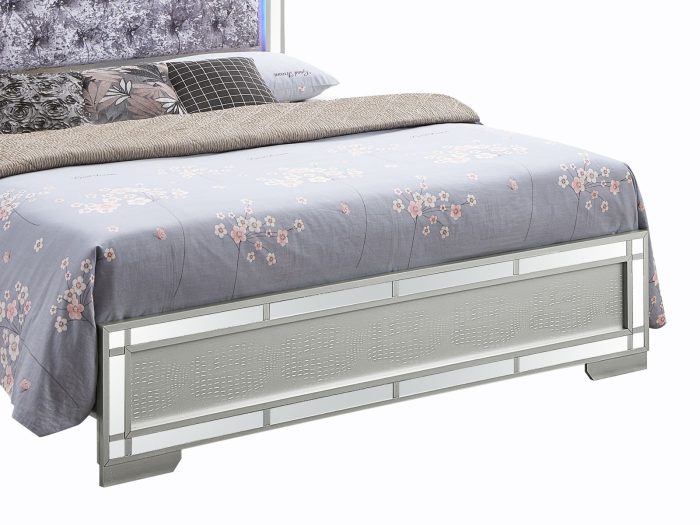 Madison - Upholstered Bed With LED - Image 5