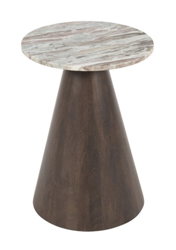 Waltnor - Gray / White / Brown - Accent Table
