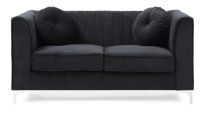 Delray - Micro Suede Loveseat - Image 9