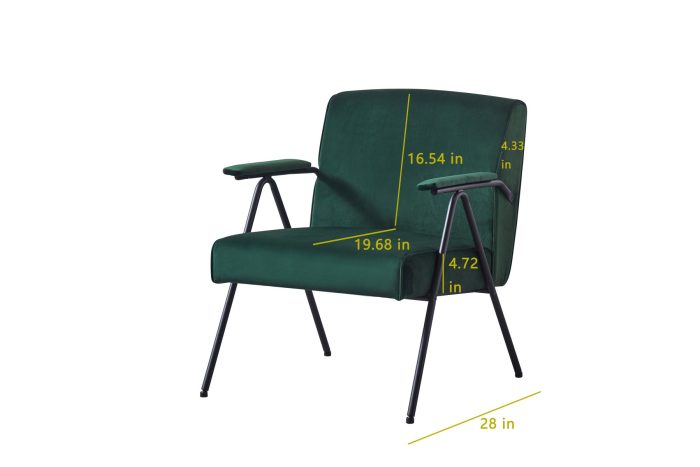 Cloth Leisure - Metal Frame Recliner, For Living Room And Bedroom - Image 3