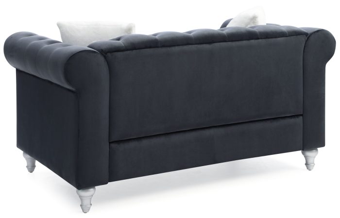 Stylish Contemporary Loveseat - Image 14
