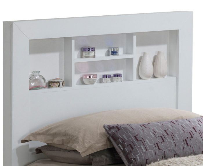 Bed With Transitional Design Stylish - Image 9