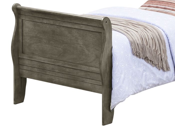 Panel Sleigh Bed - Image 29