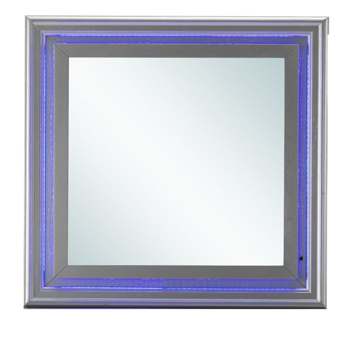 Elegant Transitional LED Mirror - Image 7