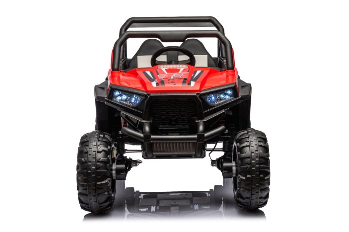 12V7A*1 30W*4 Four-Wheel Drive Leather Seat One Button Start, Forward And Backward, High And Low Speed, Music, Front Light, Power Display, Two Doors Can Open, 2.4G R / C, Seat Belt Four Wheel Absorber - Image 2