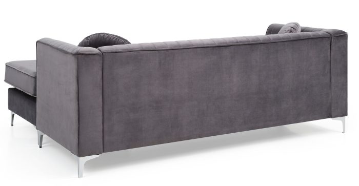 Delray - Micro Suede Sofa Chaise - Image 7