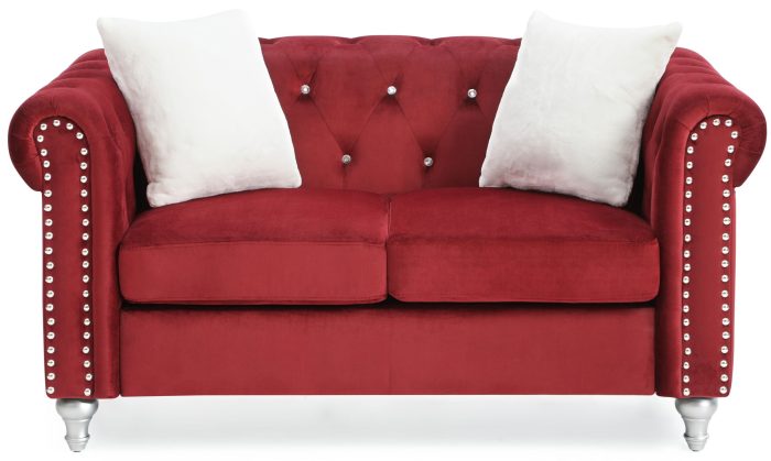 Stylish Contemporary Loveseat - Image 8
