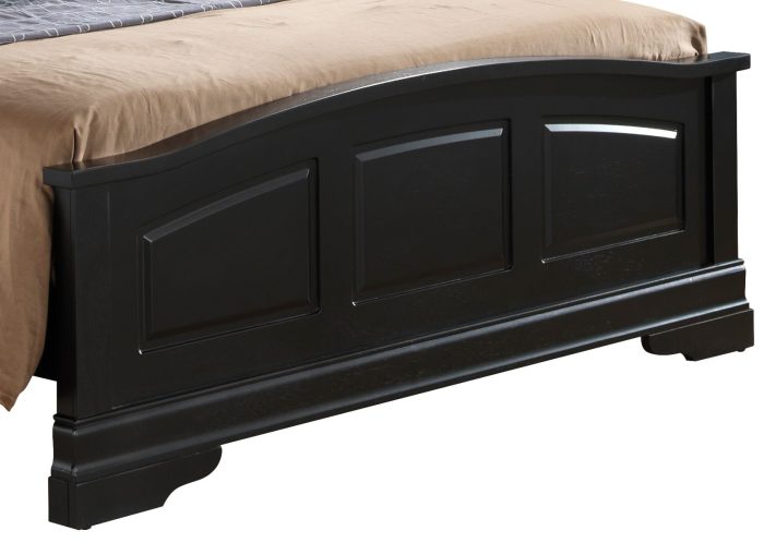Panel Sleigh Bed Elegantly Crafted - Image 4