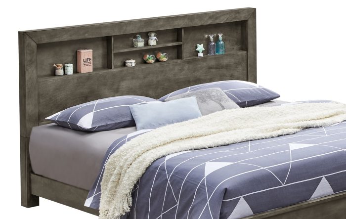 Bed With Transitional Design Stylish - Image 7