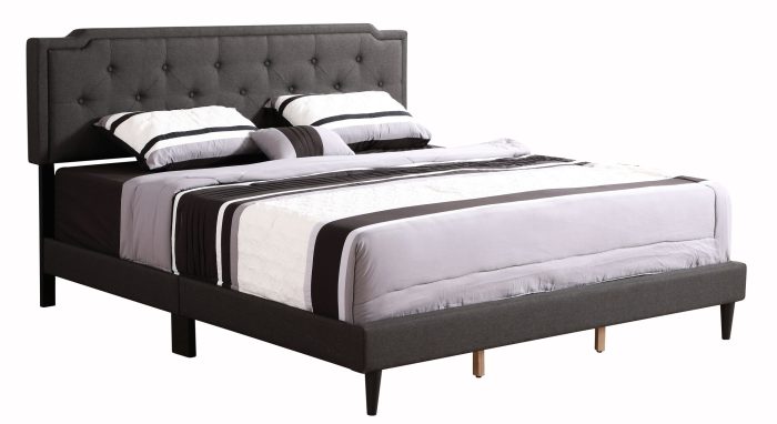 Button Tufted Bed Charming For Cozy Spaces - Image 8