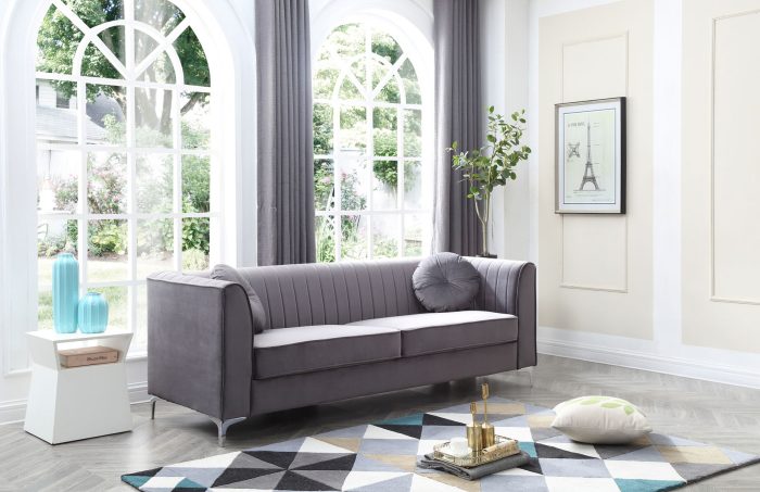 Delray - Micro Suede Sofa - Image 7