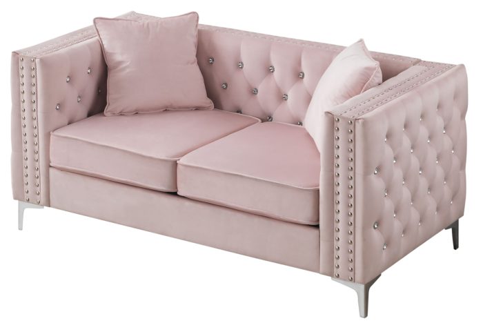 Elegant Track Arm Loveseat - Image 6