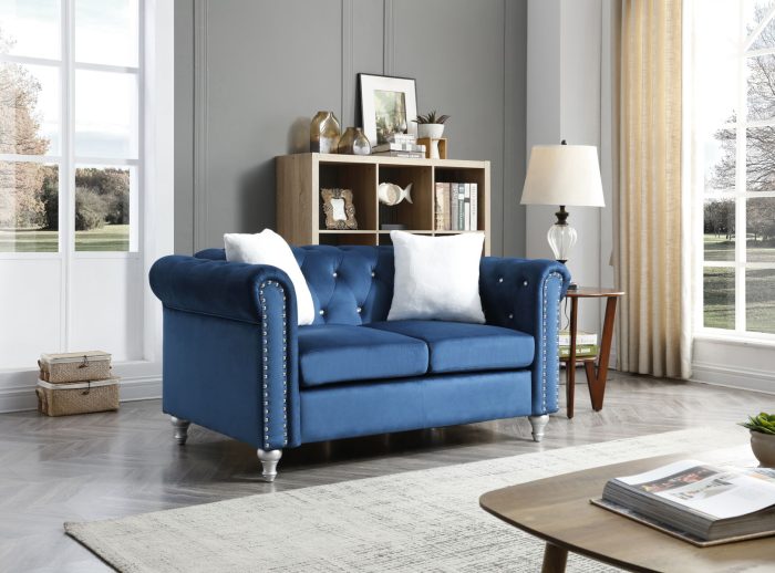 Stylish Contemporary Loveseat - Image 7